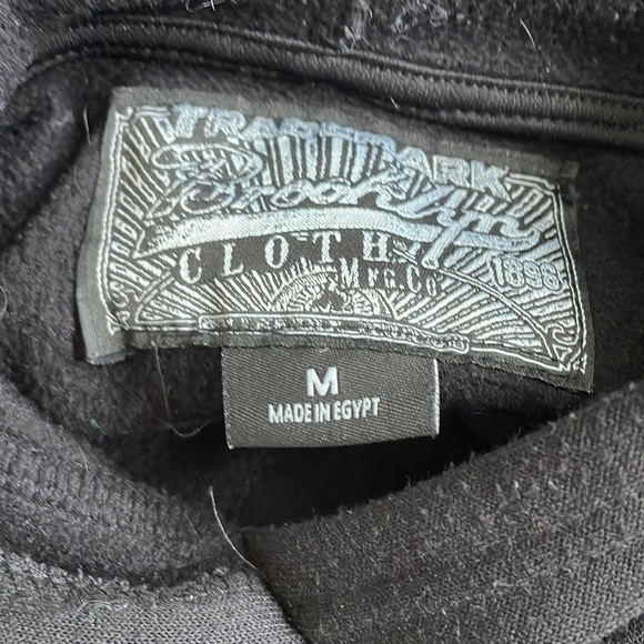 Brooklyn Cloth Black Good Vibes Hoodie: youth medium - Picture 4 of 4